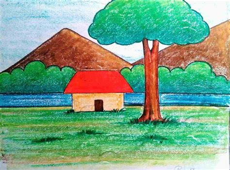 scenery drawings|scenery images drawing.